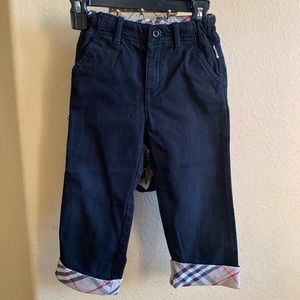 Burberry black pants for Kis